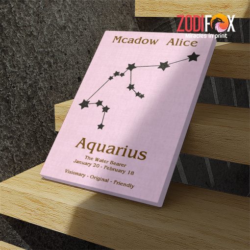 latest Aquarius Friendly Canvas gifts based on zodiac signs– AQUARIUS0018