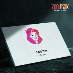 various Cancer Woman Canvas zodiac sign gifts for horoscope and astrology lovers– CANCER0018