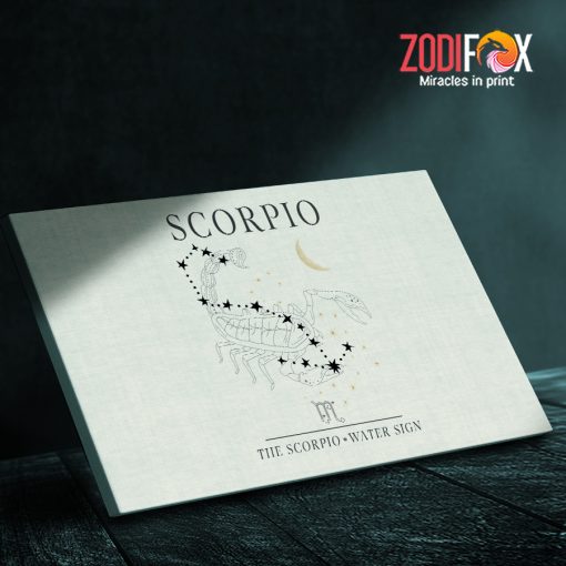interested Scorpio Constellation Canvas zodiac related gifts – SCORPIO0018