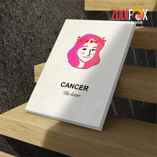 various Cancer Woman Canvas zodiac presents for astrology lovers– CANCER0018