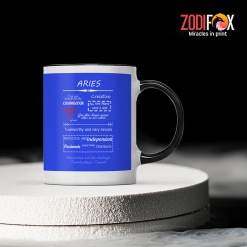 novelty Aries Creative Mug zodiac sign presents for horoscope and astrology lovers – ARIES-M0018