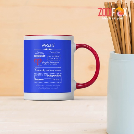amazing Aries Creative Mug zodiac presents for horoscope and astrology lovers – ARIES-M0018