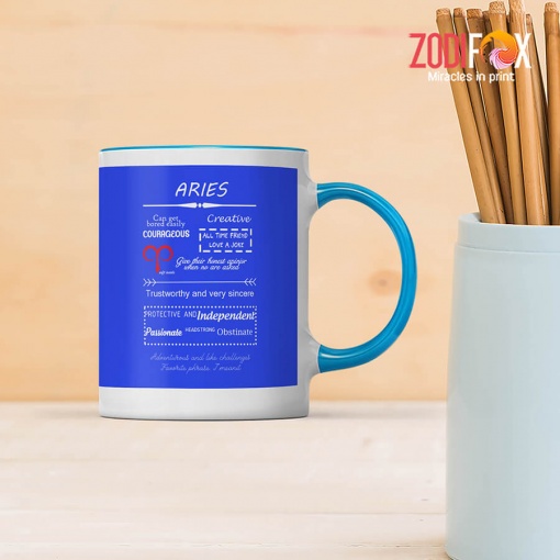 pretty Aries Creative Mug zodiac inspired gifts – ARIES-M0018