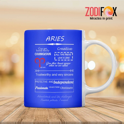 cool Aries Creative Mug zodiac related gifts – ARIES-M0018