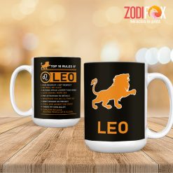 personality Leo Art Mug zodiac birthday gifts – LEO-M0018