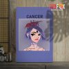 cool Cancer Female Canvas sign gifts– CANCER0019