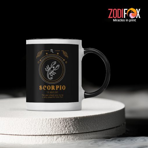 favorite Scorpio Powerful Mug birthday zodiac sign gifts for horoscope and astrology lovers – SCORPIO-M0002