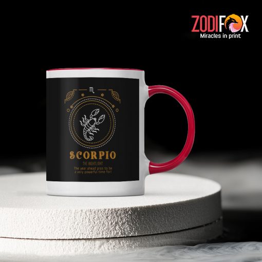 funny Scorpio Powerful Mug birthday zodiac sign gifts for horoscope and astrology lovers – SCORPIO-M0002