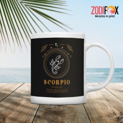 special Scorpio Powerful Mug birthday zodiac sign gifts for horoscope and astrology lovers – SCORPIO-M0002