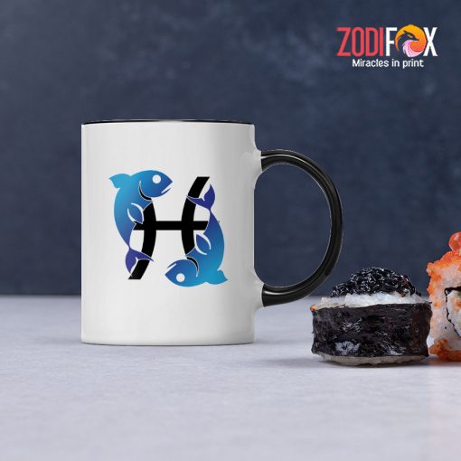 unique Pisces Blue Mug birthday zodiac sign gifts for astrology lovers – PISCES-M0020