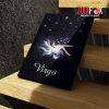 cool Virgo Star Canvas birthday zodiac gifts for horoscope and astrology lovers – VIRGO0021