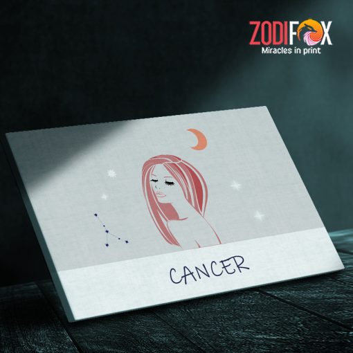 various Cancer Woman Canvas birthday zodiac gifts for astrology lovers– CANCER0021