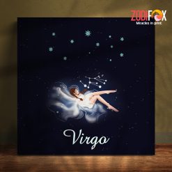 wonderful Virgo Star Canvas zodiac sign gifts for astrology lovers – VIRGO0021