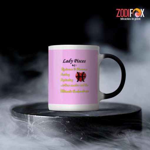 meaningful Pisces Heart Mug zodiac presents for horoscope and astrology lovers – PISCES-M0021