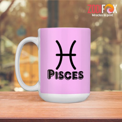 personality Pisces Heart Mug birthday zodiac presents for astrology lovers – PISCES-M0021