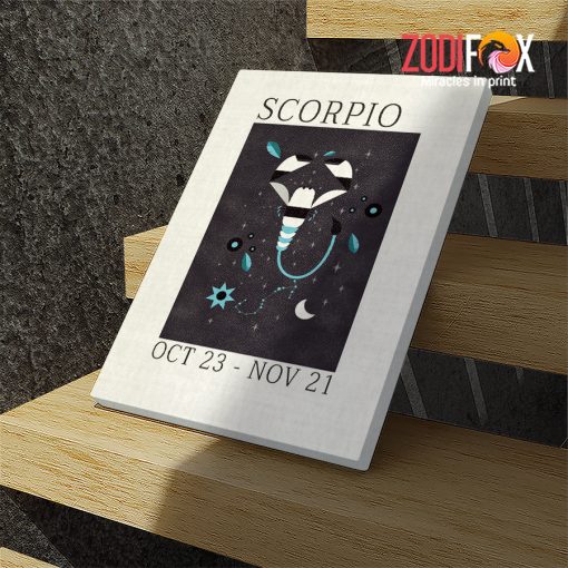 beautiful Scorpio Graphic Canvas zodiac related gifts – SCORPIO0022