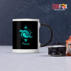 thoughtful Pisces Green Mug birthday zodiac sign presents for astrology lovers – PISCES-M0022