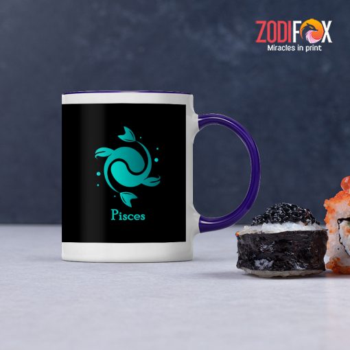 unique Pisces Green Mug birthday zodiac sign presents for astrology lovers – PISCES-M0022