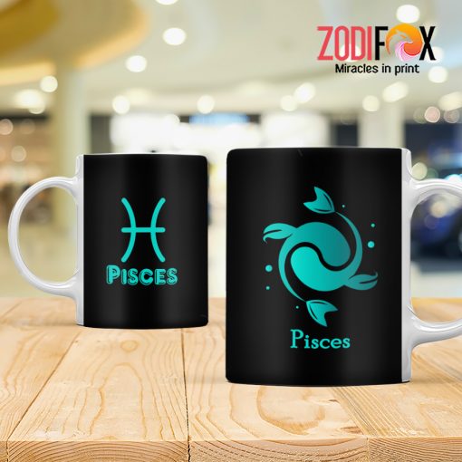 wonderful Pisces Green Mug zodiac sign presents for horoscope lovers – PISCES-M0022