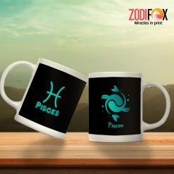 cool Pisces Green Mug zodiac presents for astrology lovers – PISCES-M0022