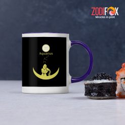 special Aquarius Gold Mug zodiac gifts for horoscope and astrology lovers – AQUARIUS-M0023