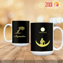 various Aquarius Gold Mug birthday zodiac presents for horoscope and astrology lovers – AQUARIUS-M0023