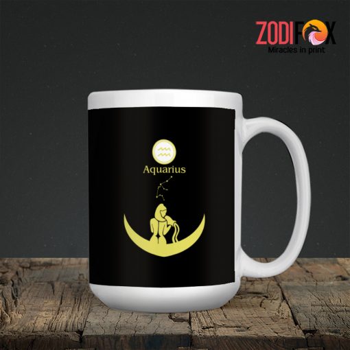 awesome Aquarius Gold Mug gifts based on zodiac signs – AQUARIUS-M0023
