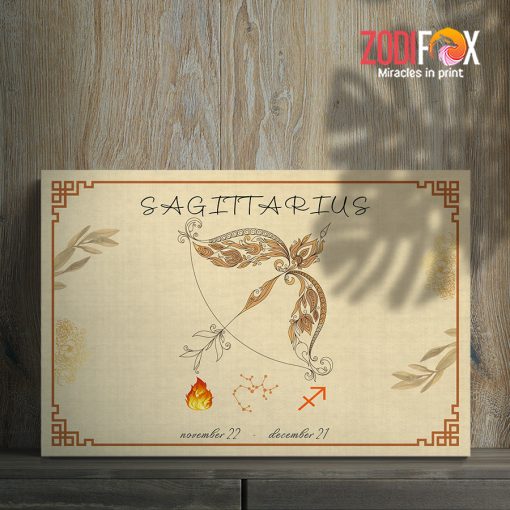 meaningful Sagittarrius Zodiac Canvas birthday zodiac gifts for astrology lovers – SAGITTARIUS0024