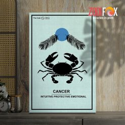 hot Cancer Emotional Canvas zodiac birthday gifts– CANCER0024