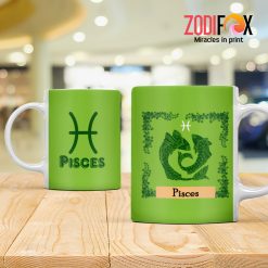 hot Pisces Natural Mug birthday zodiac sign presents for horoscope and astrology lovers – PISCES-M0024