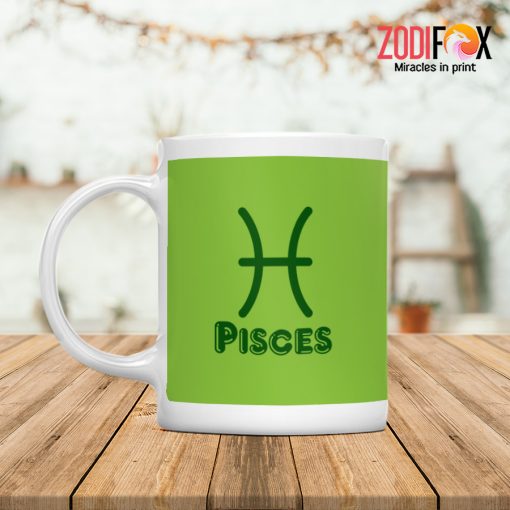 unique Pisces Natural Mug signs of the zodiac gifts – PISCES-M0024