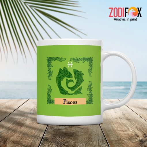 special Pisces Natural Mug birthday zodiac gifts for horoscope and astrology lovers – PISCES-M0024