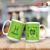 nice Pisces Natural Mug zodiac gifts and collectibles – PISCES-M0024