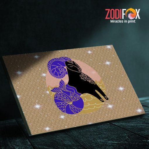 interested Capricorn Graphic Canvas birthday zodiac sign presents for astrology lovers– CAPRICORN0025