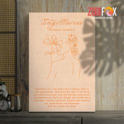 great Sagittarrius Ideal Canvas birthday zodiac sign presents for astrology lovers – SAGITTARIUS0025