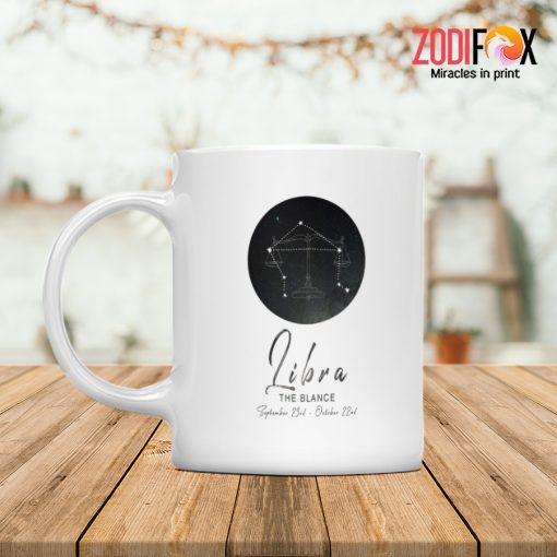 unique Libra Star Mug birthday zodiac gifts for horoscope and astrology lovers – LIBRA-M0025