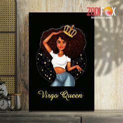 latest Virgo Queen Canvas zodiac birthday gifts – VIRGO0026