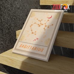 amazing Sagittarrius Moon Canvas zodiac gifts and collectibles – SAGITTARIUS0026