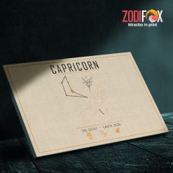 unique Capricorn Hand Canvas zodiac gifts for horoscope and astrology lovers– CAPRICORN0027