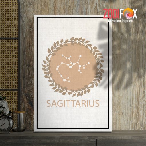 great Sagittarrius Earth Canvas birthday zodiac sign presents for astrology lovers – SAGITTARIUS0027