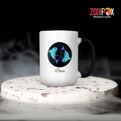 beautiful Pisces Modern Mug zodiac sign gifts for horoscope and astrology lovers – PISCES-M0027