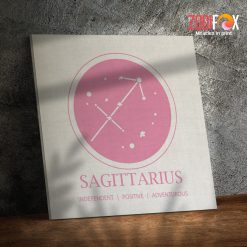 Sagittarrius Positive Canvas – SAGITTARIUS0028