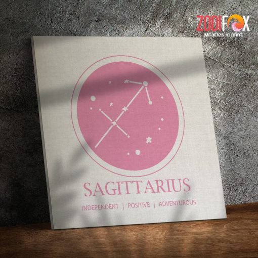 Sagittarrius Positive Canvas – SAGITTARIUS0028