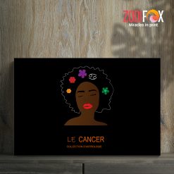 various Cancer Woman Canvas birthday zodiac presents for astrology lovers– CANCER0028