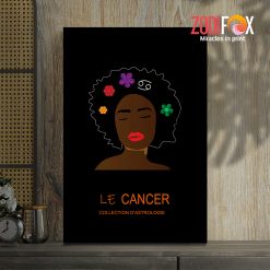 various Cancer Woman Canvas zodiac birthday gifts– CANCER0028