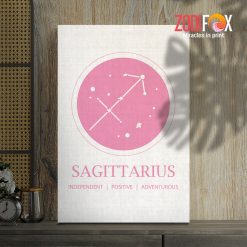 funny Sagittarrius Positive Canvas zodiac sign presents – SAGITTARIUS0028