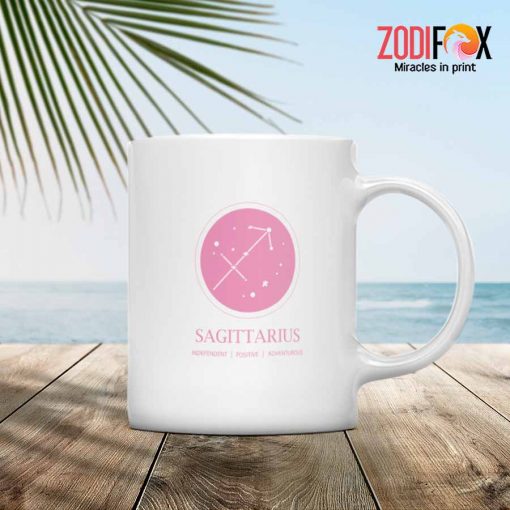 fabulous Sagittarius Pink Mug birthday zodiac sign gifts for horoscope and astrology lovers – SAGITTARIUS-M0028