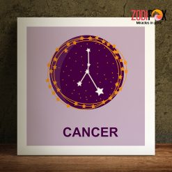 favorite Cancer Purple Canvas sign gifts– CANCER0029