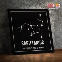 awesome Sagittarrius Funny Canvas horoscope lover gifts – SAGITTARIUS0029