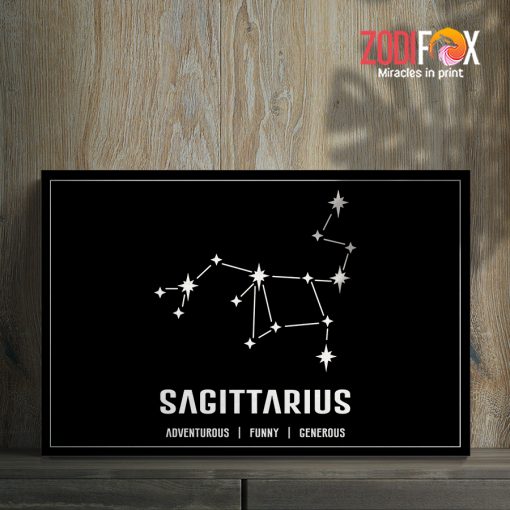 interested Sagittarrius Funny Canvas astrology horoscope zodiac gifts – SAGITTARIUS0029